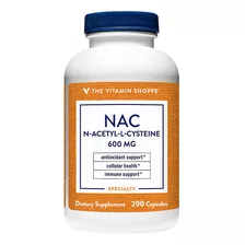 The Vitamin Shoppe Nac N-acetil-l-cisteína - Promueve La S.