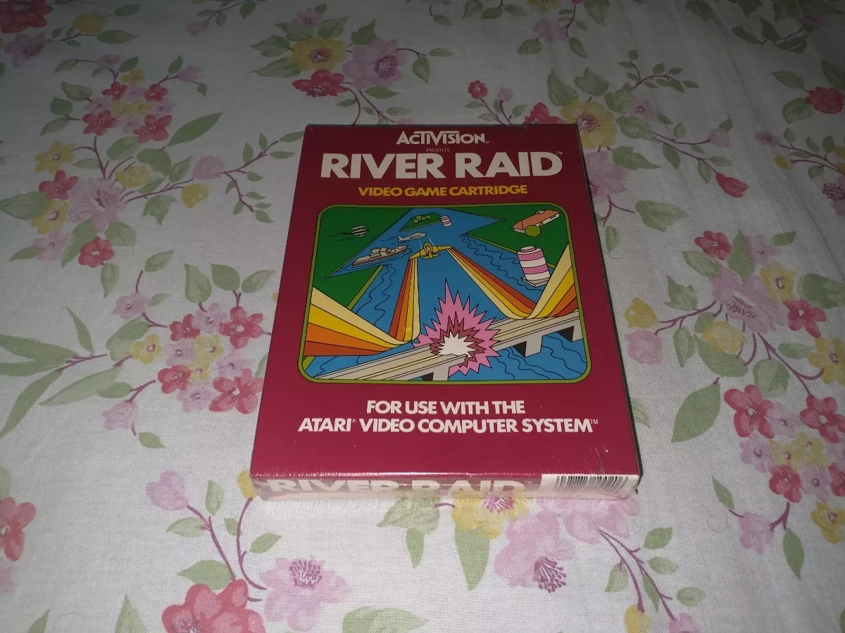 Jogo River Raid Atari 2600 Original Lacrado Novíssimo