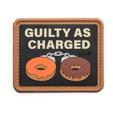 Parche Tactico Guilty As Charged Multicolor 5.11 Original