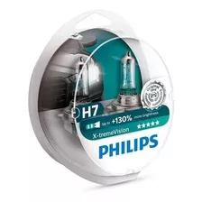 Lampada Philips Farol Extreme Vision 60/55w H7 130% Luz