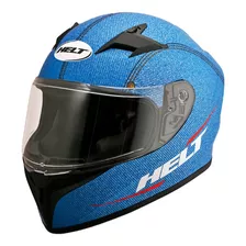 Capacete Para Moto Integral Helt Street Polar Tamanho Do Capacete 62 Cor Jeans