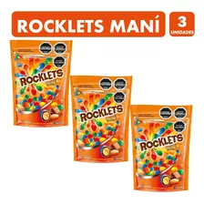 Chocolate Rocklets Maní Doypack - Arcor (pack De 3 Unidades)