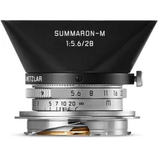 Leica Summaron-m 28mm F/5.6 Lente (silver)