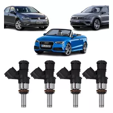 Kit 4 Bicos Injetores Válvulas Injeção Volkswagen / Audi