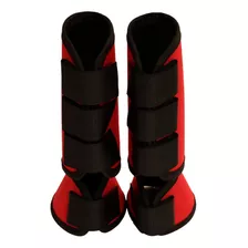 Kit Proteção Patas Dianteiras E Traseiras Cor Vermelho Top