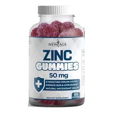 Zinc 50 Mg New Age 60 Gomas - Unidad a $5692