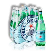 San Pellegrino Agua Mineral Gasificada Plastico Pack X6u 1lt