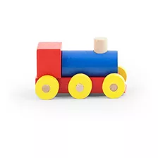 Juego De Mesa Mini Rompecabezas Tren De Madera Wooden Train