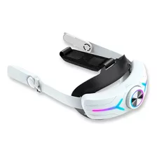 Strap Rgb Com Bateria 8000mha Para Quest 3 Suporte Testa Vr