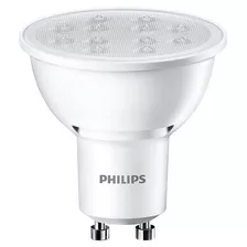Dicroica Led Spot Gu10 Philips 3.8w Luz Calida Color De La Luz Blanco Cálido