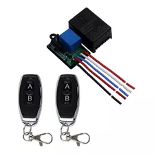 Controle Remoto De 1 Canal 12v 10a Transmissor + Receptor