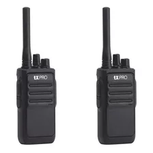 Kit 2 Radios Portátiles Tx-320 Txpro Uhf 400-470 Mhz, 16 Ch 
