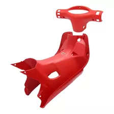 Kit Cubre Piernas Cubre Tablero Gilera Smash 110 Rojo