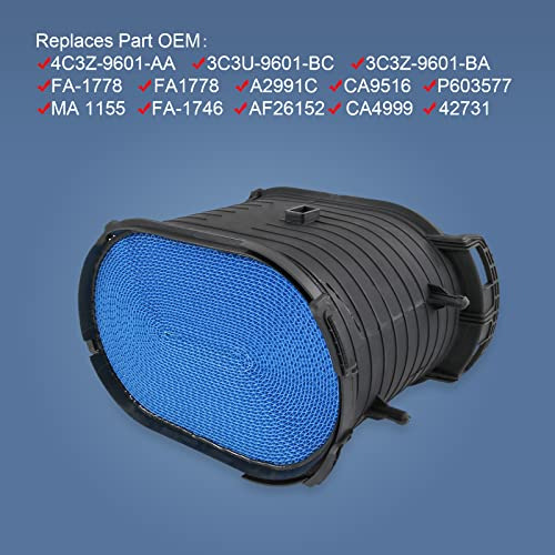 Filtro De Aire De Motor Dicmic Compatible Con Ford F250 F350 Foto 3