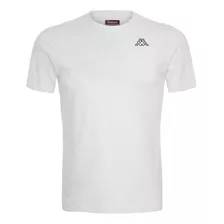 Logo Tape Camiseta Cafers Slim Blanca Manga Corta Hombre Kap