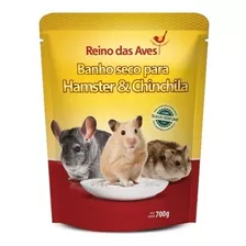 Banho Seco Para Hamster & Chinchila Reino Das Aves 700g