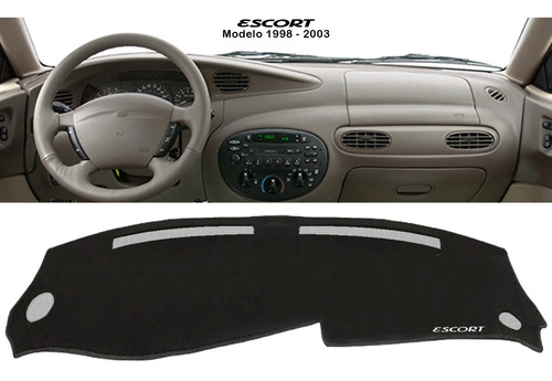 Cubretablero Bordado Ford Escort Zx2 Modelo 1998 - 2003 Foto 2