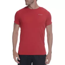 Camiseta Columbia Neblina Vermelho Masculino