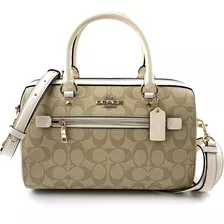 Cartera Crossbody Coach - Rowan Satchel Light Khaki