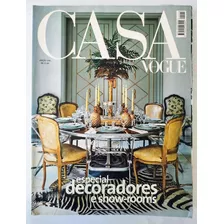 Revista Casa Vogue Especial Decoradores E Show-rooms