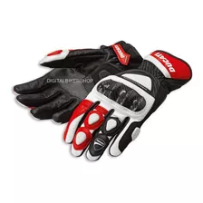 Guantes Para Moto Ducati Air Carbon Caña Larga En Cuero