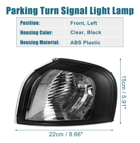 Luces Seal Esquina Lateral Frontal Izq Para Volvo S80 99-06 Foto 3