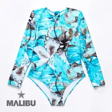 Mallas Baño Entera Manga Larga Surf / Paddle Surf Uv +50