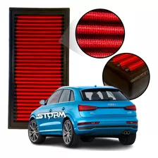 Filtro Ar Esportivo Audi Q3 2.0 Tfsi 2012 A 2018 Lavável Rs