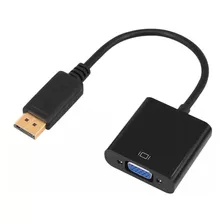 Cabo Adaptador Displayport Vga Conversor Vídeo Para Dell Hp