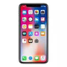  iPhone X 64 Gb Plata Reacondicionado Certificado Grado A - Incluye Cable.