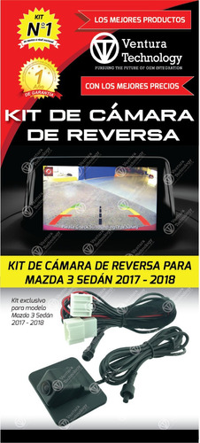 Cmara De Reversa Para Mazda 3 Sedan  Ao 2018 Foto 3