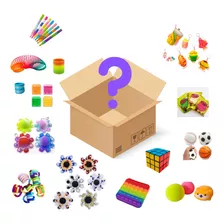 Caja Misteriosa Anti Estrés +10 Fidget Toys Squishy Pop It