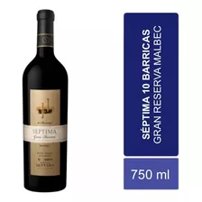 Vino Septima Gran Reserva Malbec 10 Barricas