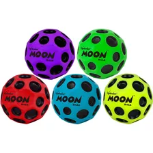 Waboba Moon Ball - Paquete De 5 Unidades, Rebota Fuera De E.
