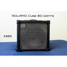 Amplificador Roland Cube 80-x Para Guitarra De 80w