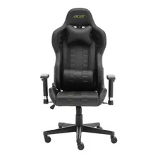 Silla Gamer Acer Shark Cuero Ecologico Soporta Hasta 120kg