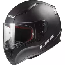 Capacete Fechado Ls2 Rapid Ff353 Monocolor Preto Fosco Solid