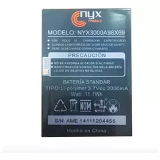 Pila Bateria Nyx Nyx3000a98x69 Sky Hd 3000 Mah 3.7v 