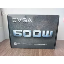 Fuente De Poder Para Pc Evga 600w Negra 100v/240v 80+