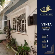 Venta Casa En Macuto Ref 1379