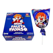 Mini Paleta Payaso Ricolino 6 Cajas Con 15 Piezas C/u