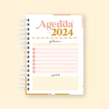 Miolo Impresso Agenda 2024 A6 2 Dias Por Pagina