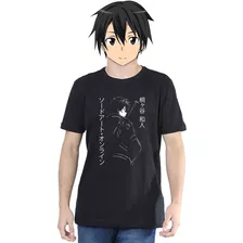 Kirito Camisa Anime Sword Art Online Asuna 100% Algodão