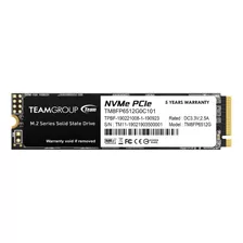 Ssd Mp33 M.2 2280 Nvme Pcie Gen3.0 X4 512gb Teamgroup 