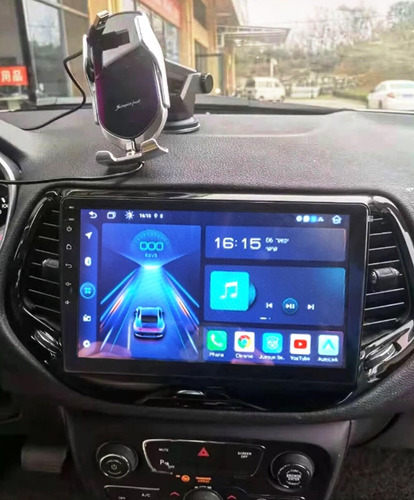 Radio Android Jeep Compass 2019 A 2023 Carplay Foto 3