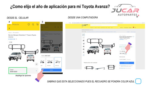 Burrera Combos Bronco Sport + Trasero Toyota Hilux  16 -21 Foto 5