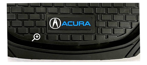 Tapetes 4pz Charola 3d Logo Acura Mdx 2022 A 2023 2024 Foto 5