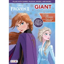 Livro De Atividades Disney Frozen 2 Giant De 192 Páginas Com