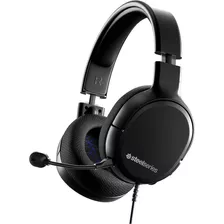 Audífonos Gamer Alámbricos Steelseries Headset Arctis 1 Para Ps5 Ps4 Color Negro