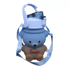 Garrafa Água Urso Smile 1 Litro Squeeze Infantil Garrafinha